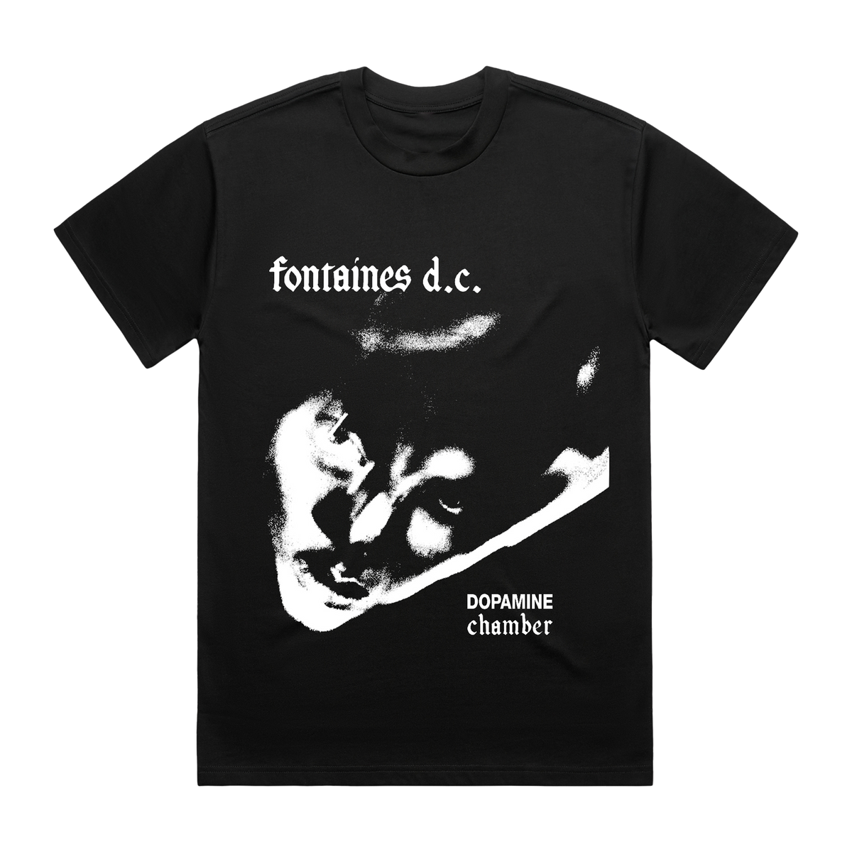 DOPAMINE CHAMBER | ONE COLOUR DC BLACK T-SHIRT